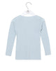 Long Sleeved Blouse with Pointelle Pattern, Baby Blue