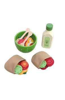 Salad Bowl & Pita Breads