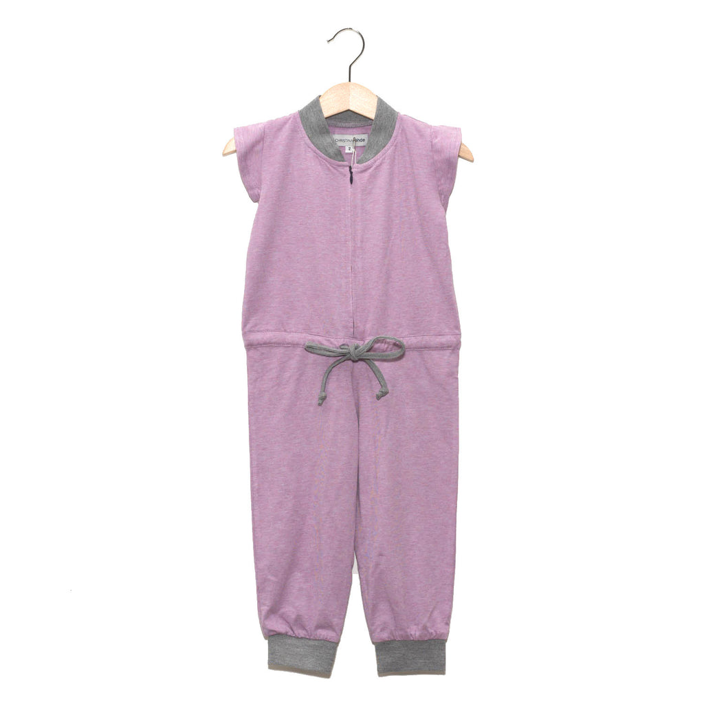 Jumpsuit - Purple and Grey / No. 601