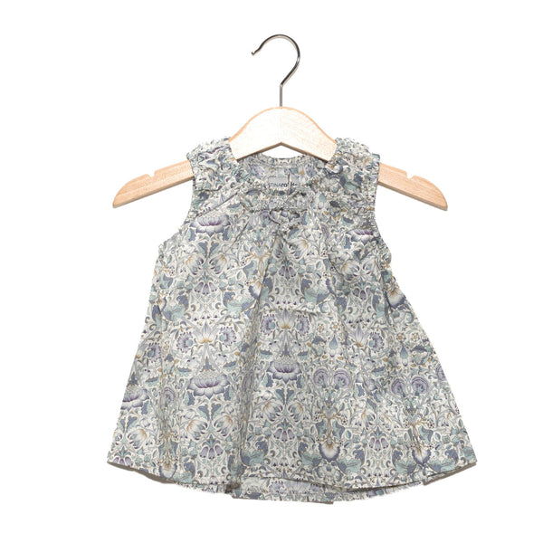 Top without Sleeves - Liberty Lavender Flower / No. 805