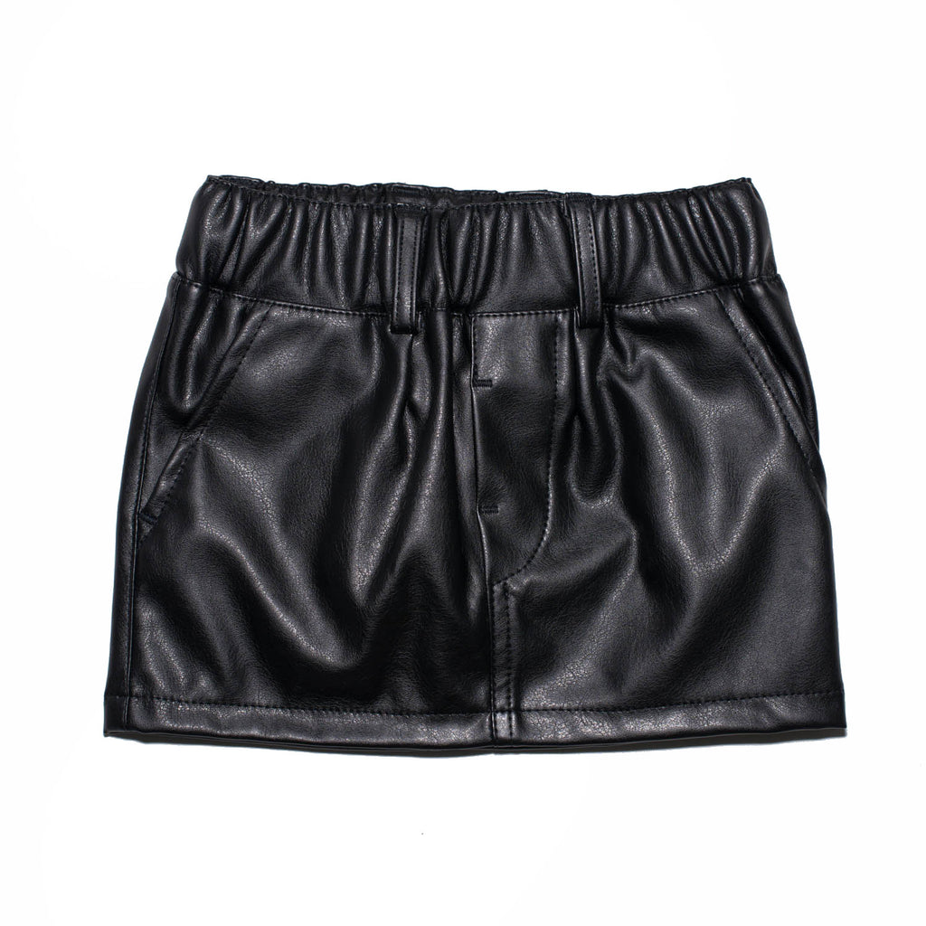 Faux Leather Skirt / No. 200