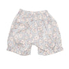 Shorts Blue Print with Flowers / No. 100
