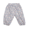 Pants Blue Print with Flowers