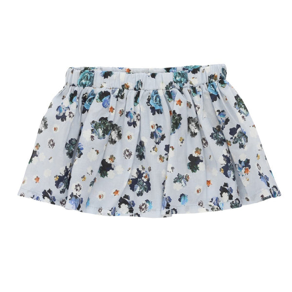 Skirt / Light Blue Liberty Flower