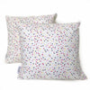 Mini Alfie HOME - pillows in WHITE with multi coloured dots