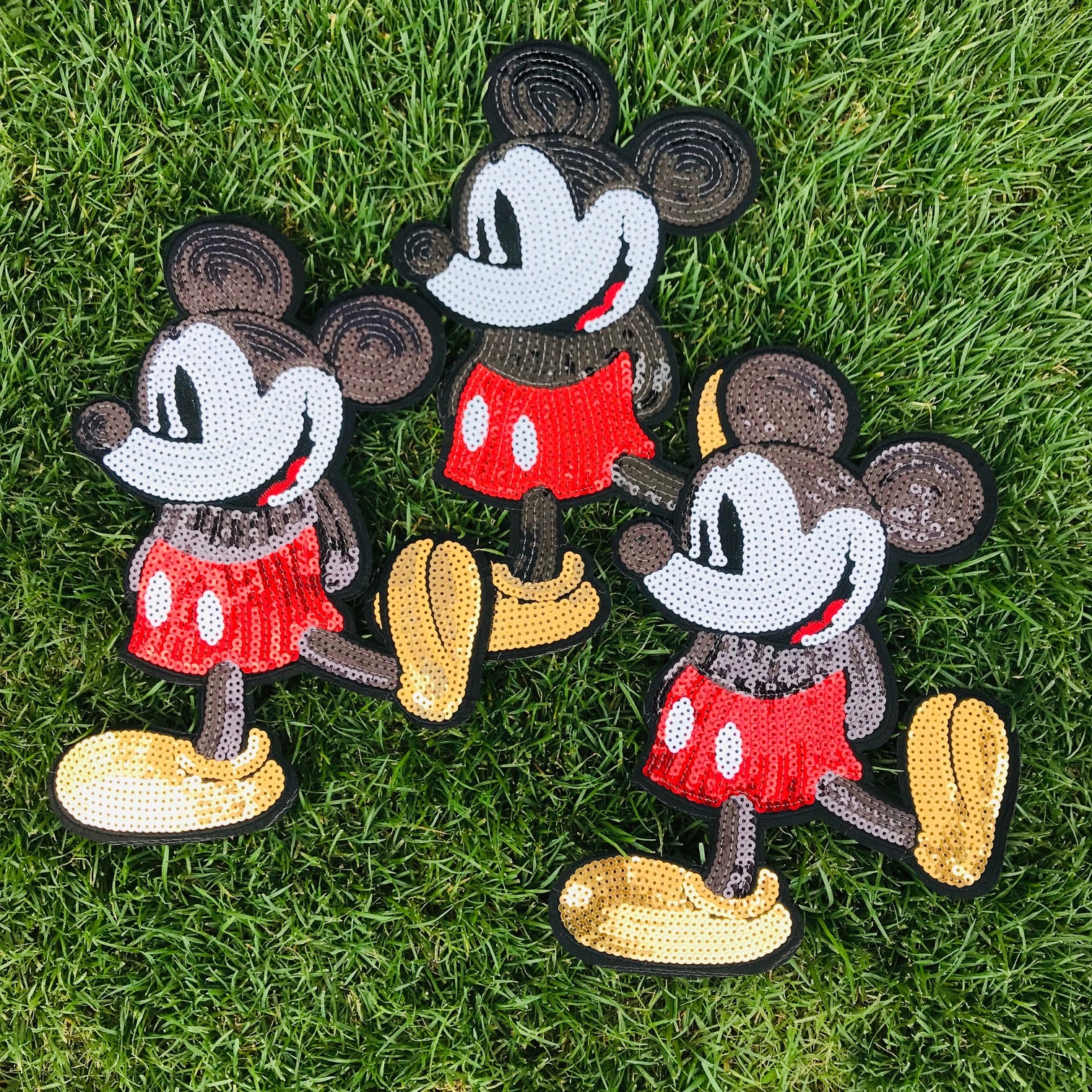 Iron-on MICKEY MOUSE embroidery – Mini Alfie